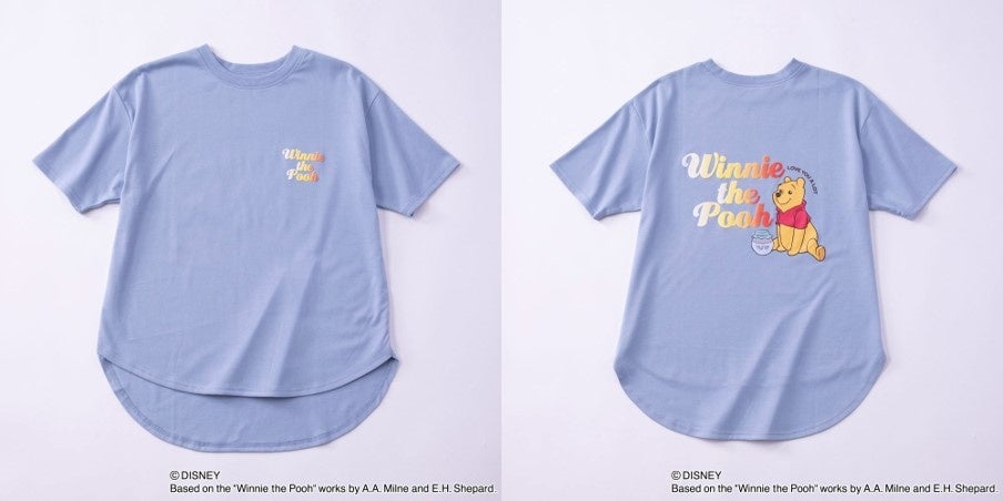 【イオン限定】「くまのプーさん」デザインのＴシャツや半袖パーカを店舗とＷＥＢで新発売のサブ画像11