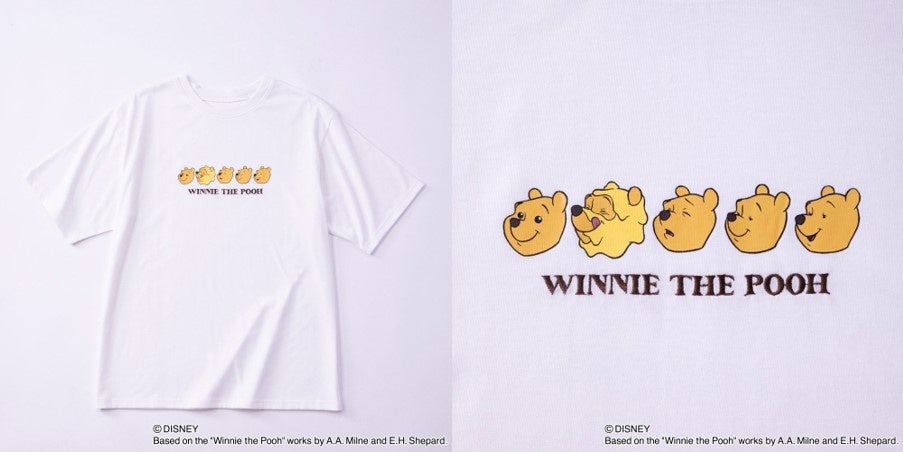 【イオン限定】「くまのプーさん」デザインのＴシャツや半袖パーカを店舗とＷＥＢで新発売のサブ画像6