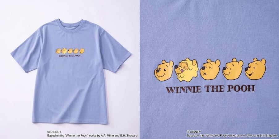 【イオン限定】「くまのプーさん」デザインのＴシャツや半袖パーカを店舗とＷＥＢで新発売のサブ画像7