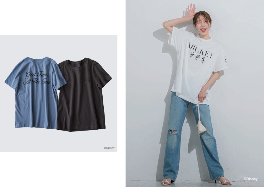 【VICKY(ビッキー)】より可愛いミッキーマウスをデザインしたTシャツコレクションが登場！のサブ画像3
