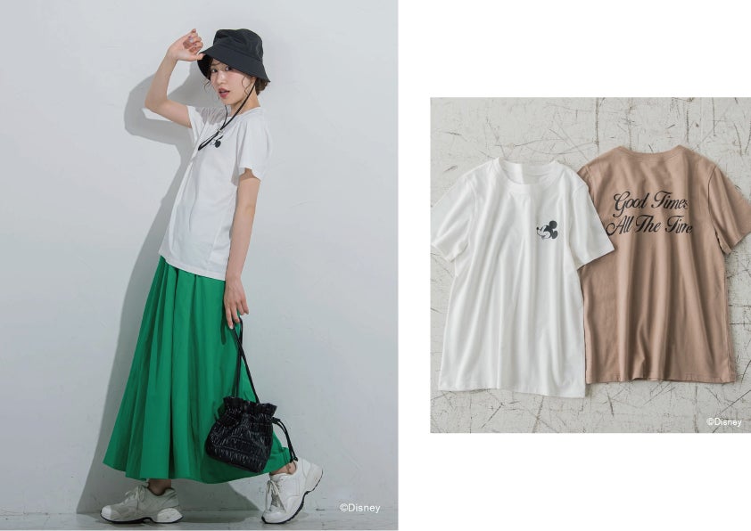 【VICKY(ビッキー)】より可愛いミッキーマウスをデザインしたTシャツコレクションが登場！のサブ画像5