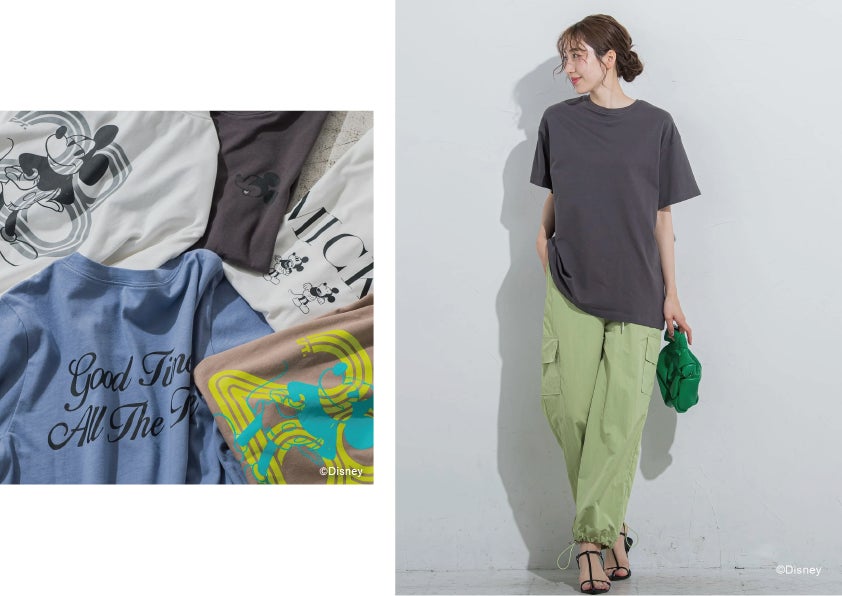 【VICKY(ビッキー)】より可愛いミッキーマウスをデザインしたTシャツコレクションが登場！のサブ画像7
