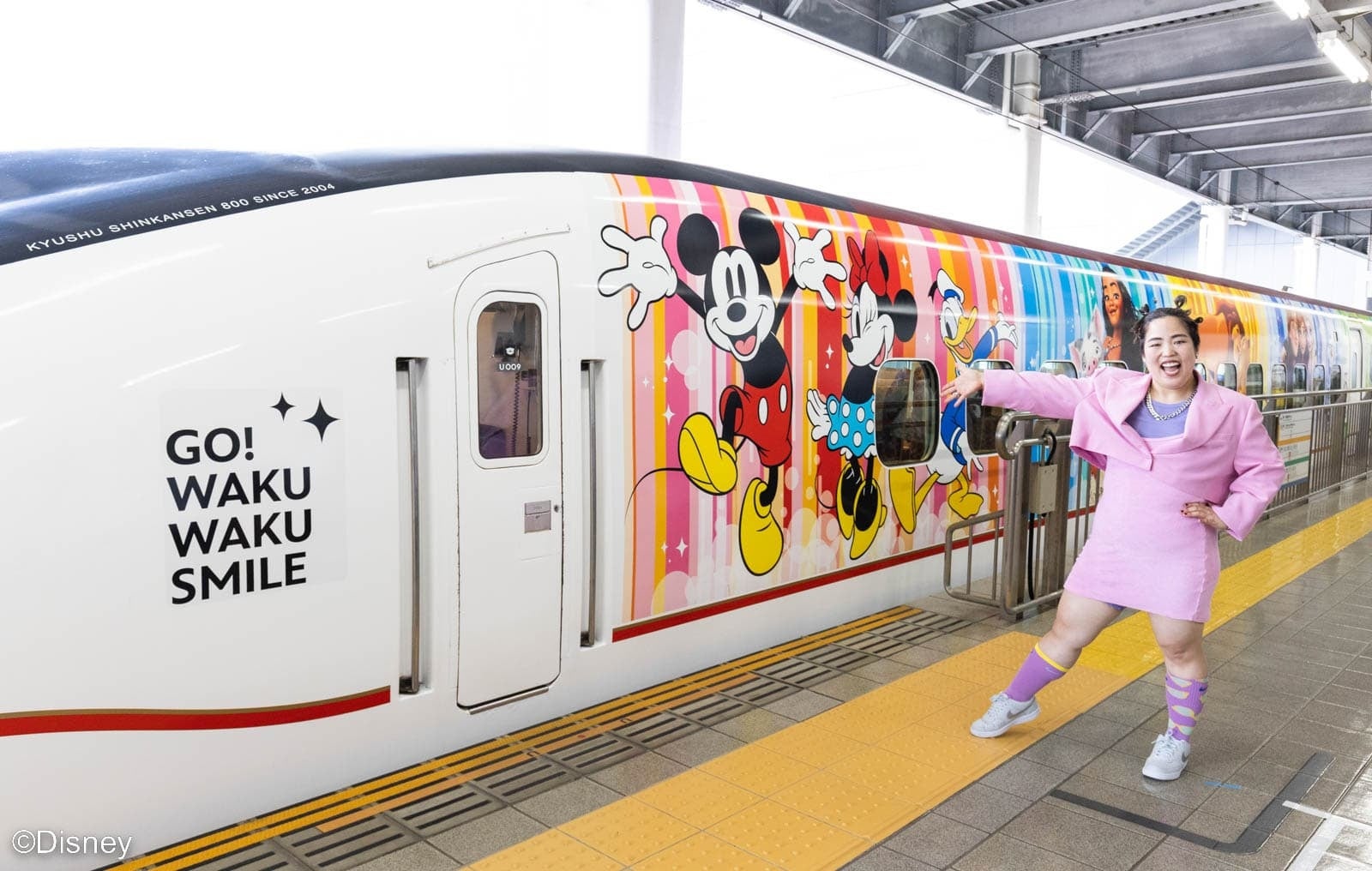 JR九州WAKU WAKU SMILE新幹線が本日運行開始！出発式にゆりやんレトリィバァさん登壇！のサブ画像2