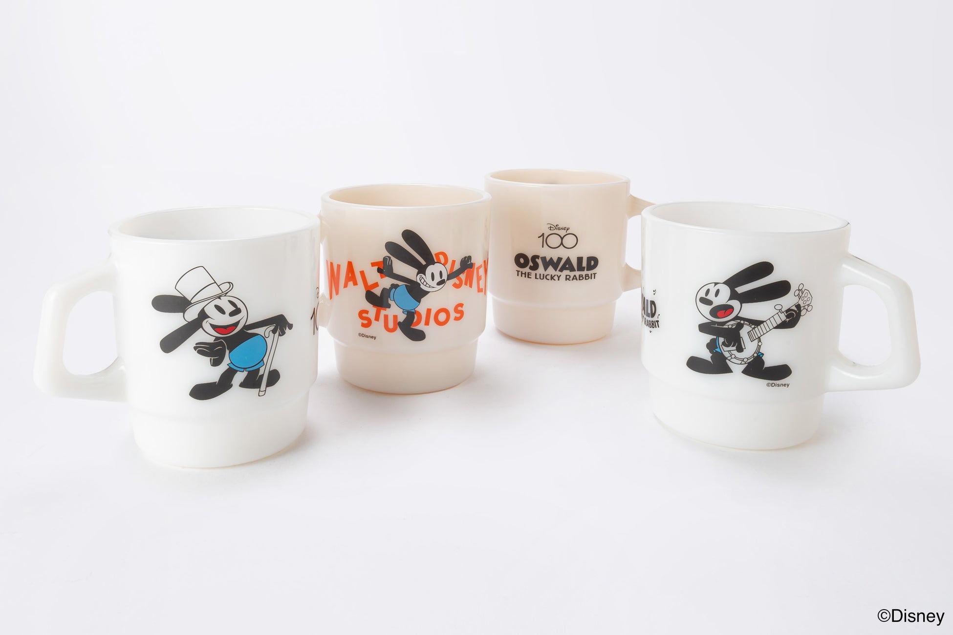 Fire-King Japan より「オズワルド・ザ・ラッキー・ラビット」の Disney100 限定スタッキングマグが登場です。のサブ画像4