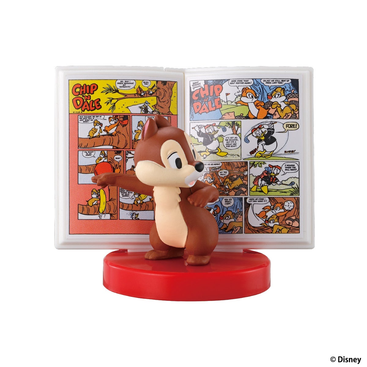 ＼本の中からキャラクターが飛び出してきた！？／ガシャポン®新シリーズ「カプセルストーリーフィギュア」登場のサブ画像5_③チップ