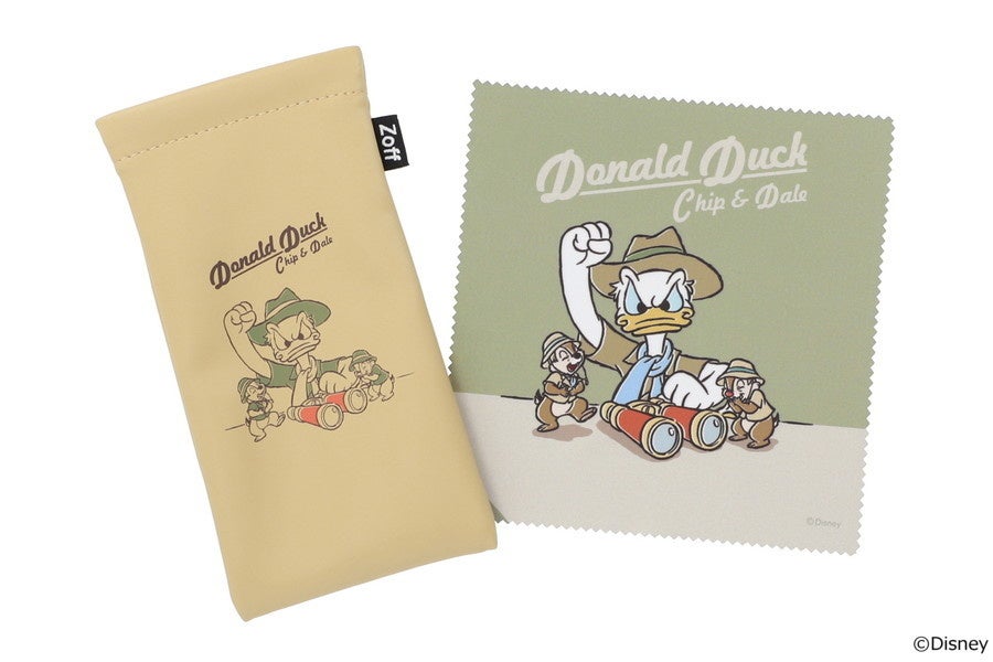 「Disney Collection created by Zoff “Donald ＆ Chip ’n Dale”」いたずら好きの「チップ＆デール」と彼らに翻弄されながらも仲良しな「ドナルドダック」のサブ画像7