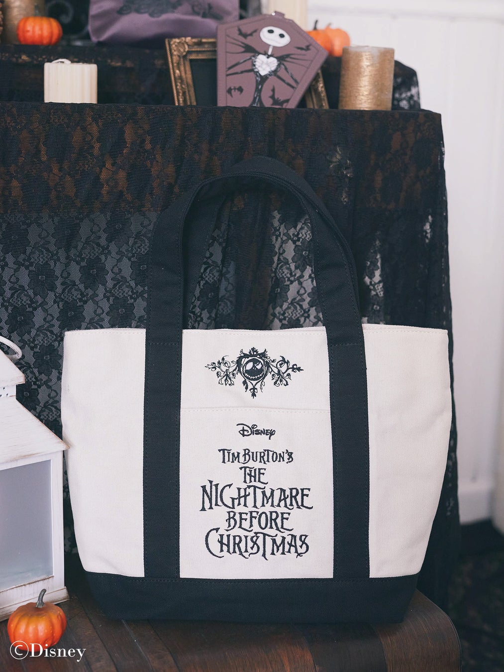 【Maison de FLEUR】Disney Collectionから『ナイトメアー・ビフォア・クリスマス』が登場　ダークな雰囲気にレースやリボンで甘さをプラスしたコレクションのサブ画像3