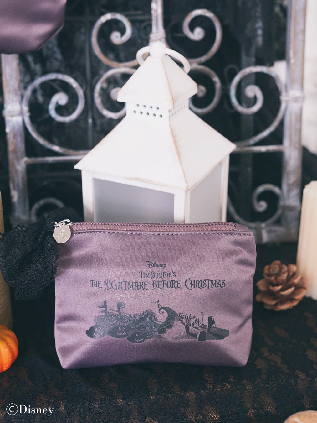 【Maison de FLEUR】Disney Collectionから『ナイトメアー・ビフォア・クリスマス』が登場　ダークな雰囲気にレースやリボンで甘さをプラスしたコレクションのサブ画像5