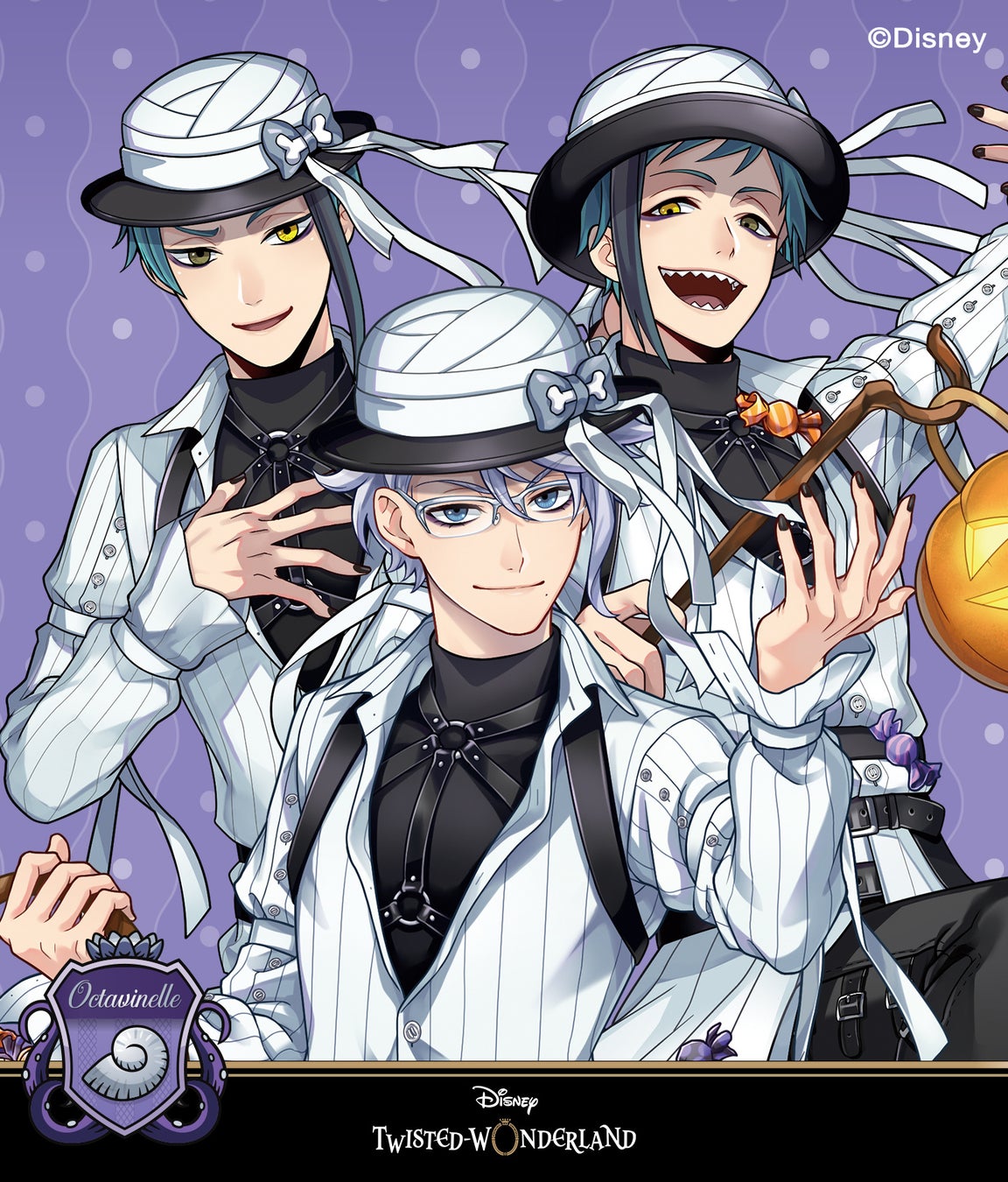 『ディズニーツイステッドワンダーランド』ディズニーアーティスト監修のハロウィーン用オリジナルアートをプリ機『ハルイロセカイ2』に10月１日より期間限定で搭載のサブ画像5
