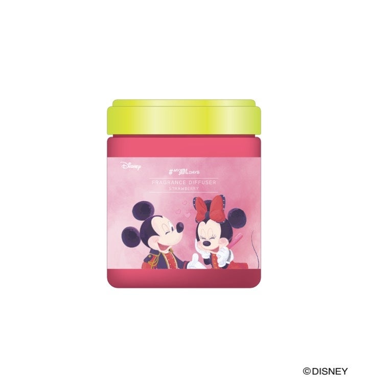ディズニー「#MY推しDAYS」香りを楽しめるキュートな雑貨&コスメシリーズ新登場のサブ画像11_〈 ミッキーマウス&ミニーマウス 〉  ストロベリーの香り
