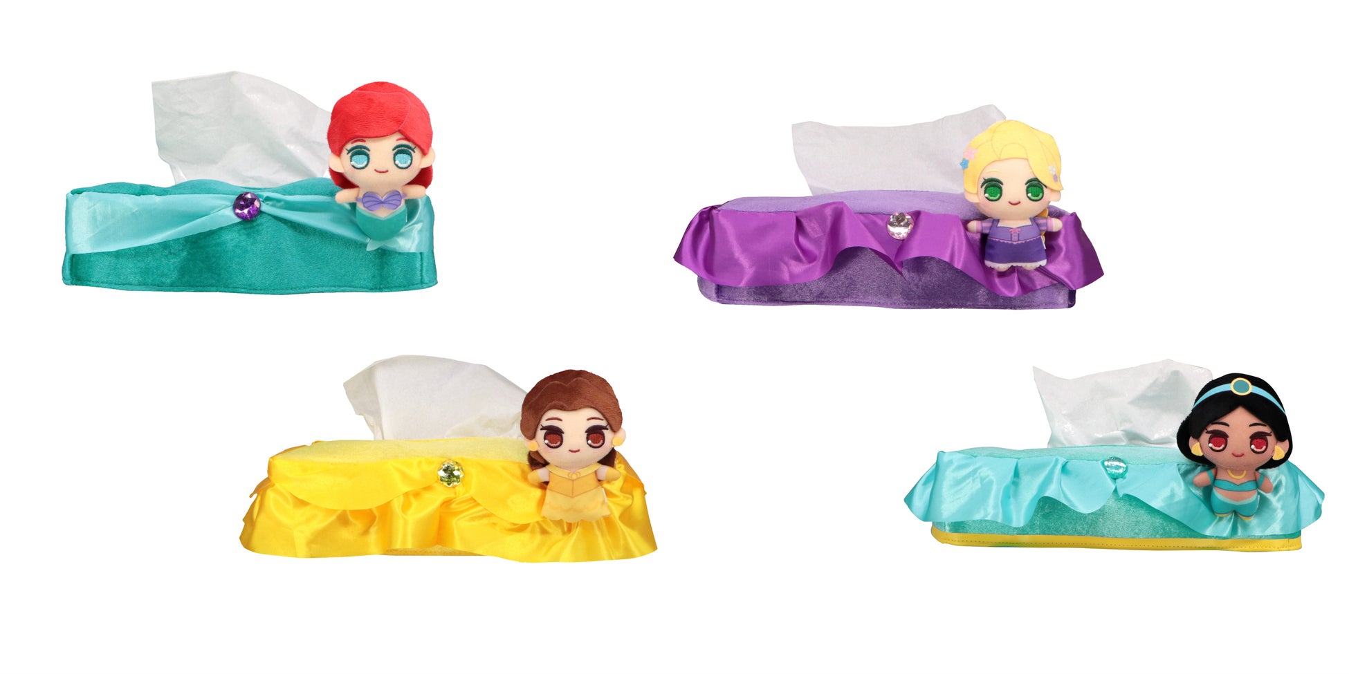 ディズニープリンセスたちのデフォルメされたかわいい限定アイテムが登場！アリエル、ラプンツェル、ベル、ジャスミンのモーリーファンタジー・PALO限定プライズが９月15日（金）より展開開始のサブ画像4