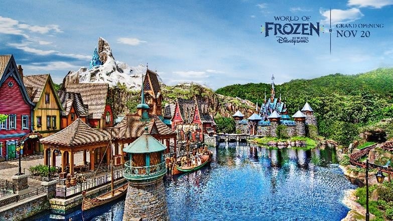 香港ディズニーランド・リゾート、世界初・最大規模の「アナと雪の女王」をテーマにしたエリア、「ワールド・オブ・フローズン」を2023年11月20日（月）にグランドオープン！のサブ画像1