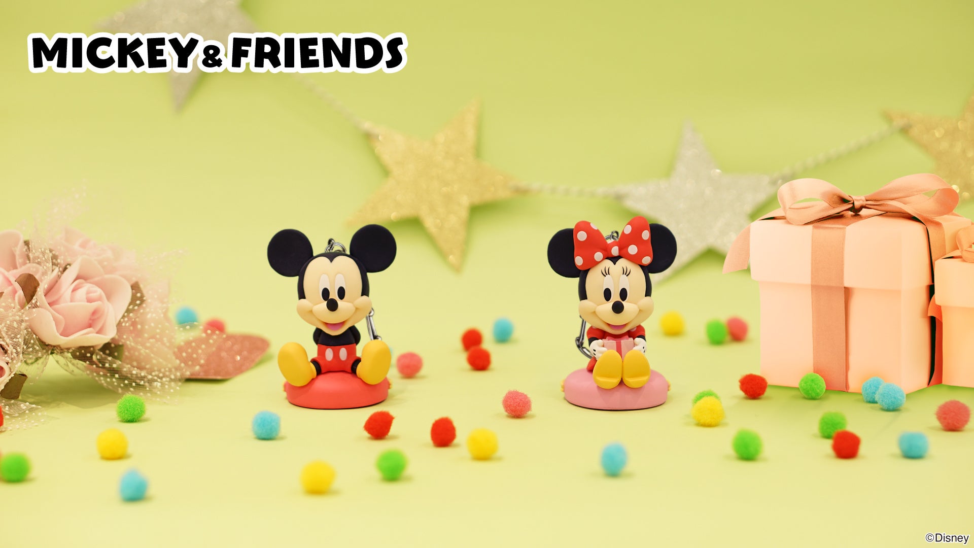 ディズニーの人気キャラクター5種「MICKEY＆FRIENDS」が、飾ってもかわいいキャッシュレスフィギュア『きゃらぺいっ！』になって登場！のサブ画像2