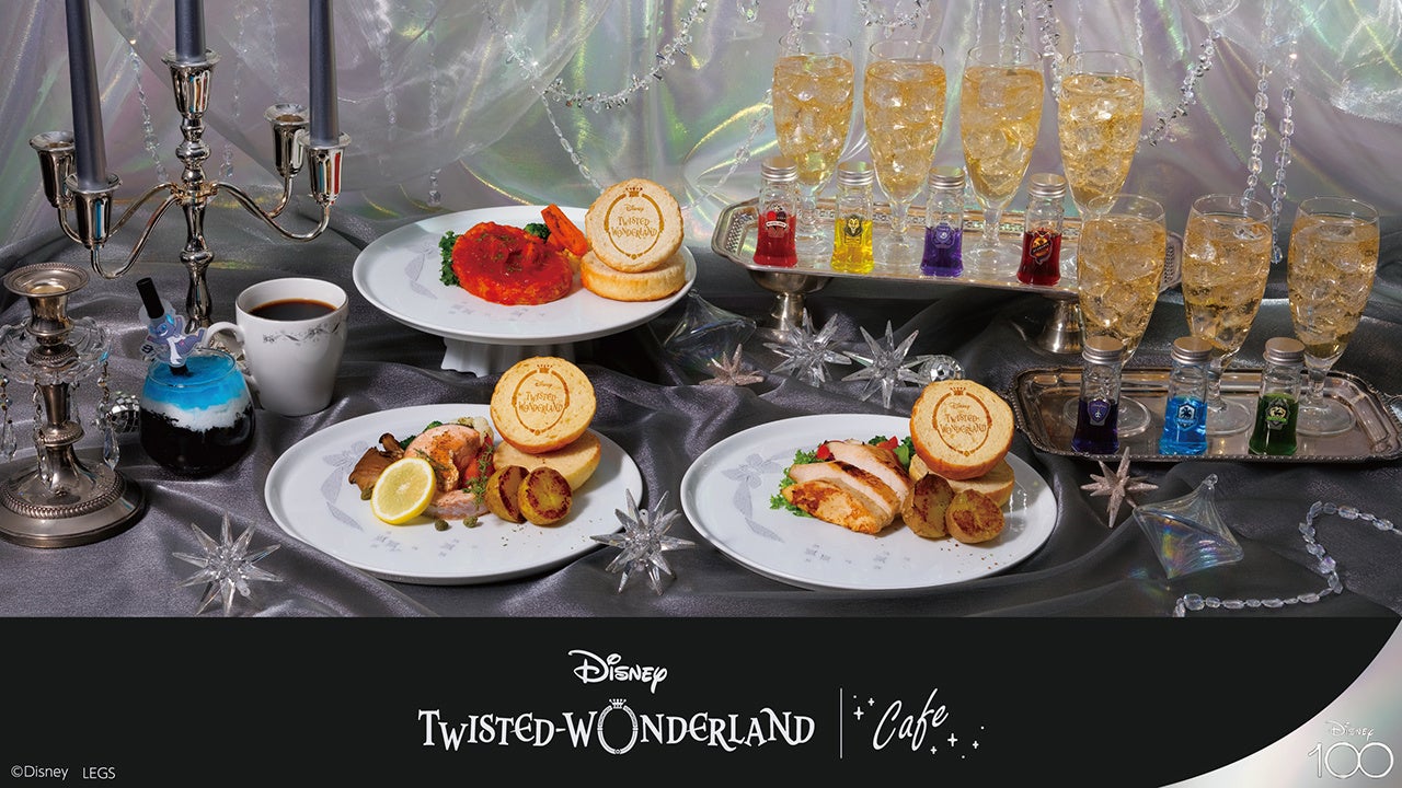 『ディズニー ツイステッドワンダーランド』OH MY CAFE期間限定オープン！！のサブ画像3_メニュー集合