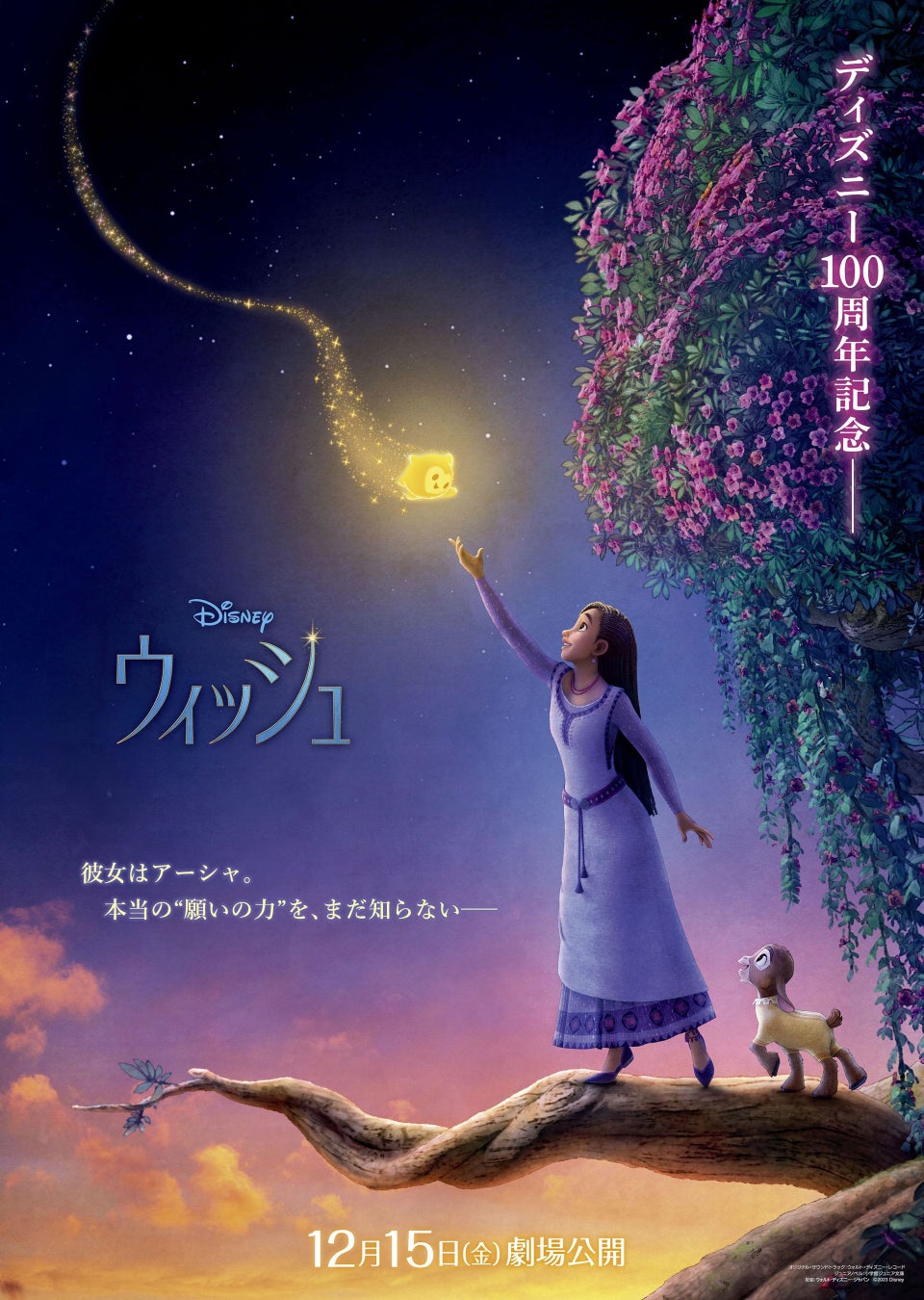 創立100周年を迎えるディズニーの記念映画『ウィッシュ』とコラボレーションしたイルミネーションが東京ミッドタウン日比谷に登場！HIBIYA Magic Time Illumination 2023のサブ画像4