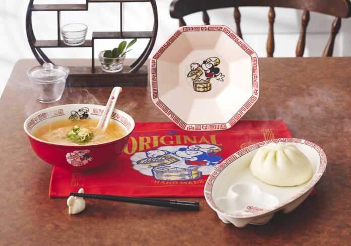 レトロかわいいチャイナ風テーブルウェアでおしゃれにおうち中華を楽しもう！「Disney Chinese Restaurant Collection」がディズニーストアにて10月13日(金)より順次発売のメイン画像