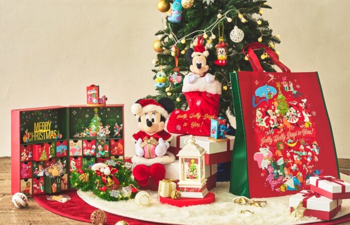 ディズニーキャラクターたちがクリスマスに大集合！ルームデコレーションやお菓子などをディズニーストアにて11月1日(水)より順次発売のメイン画像