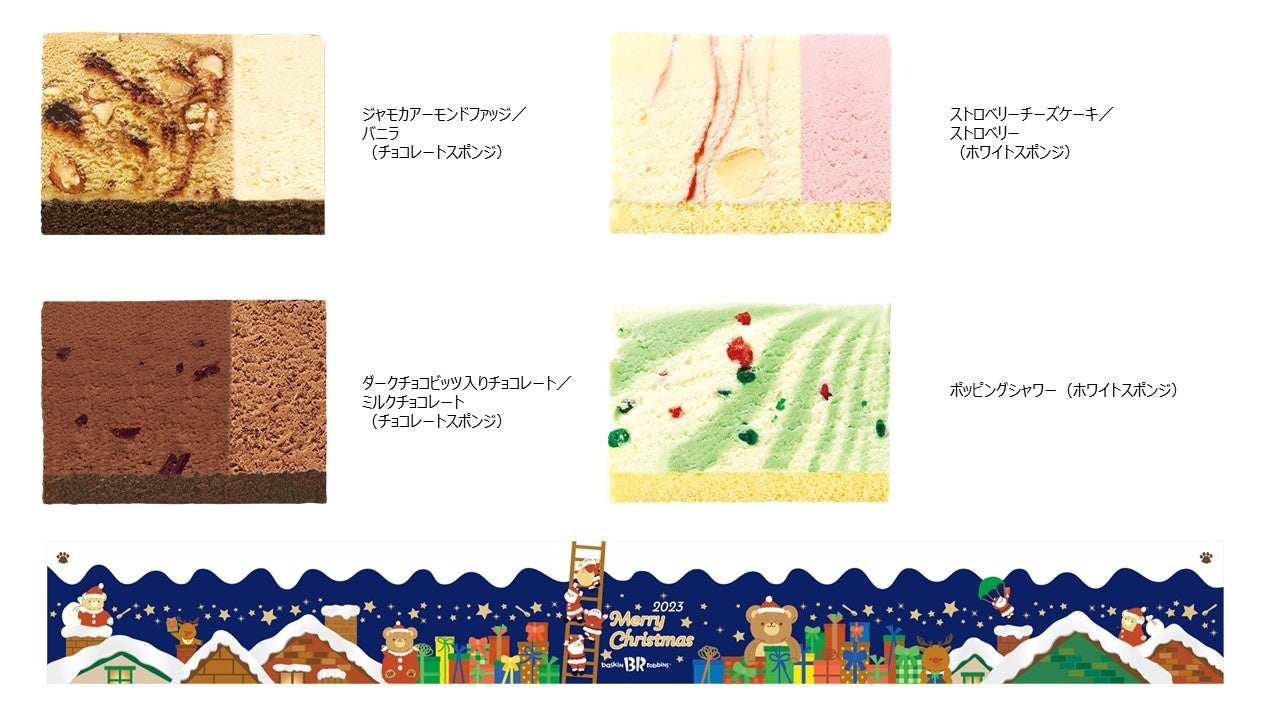選ぶ楽しさいっぱいの、とっておきのクリスマス！ネットでラクラク予約！「HAPPY ICECREAM CHRISTMAS（ハッピー アイスクリーム クリスマス）」のサブ画像14_クリスマス パレット４