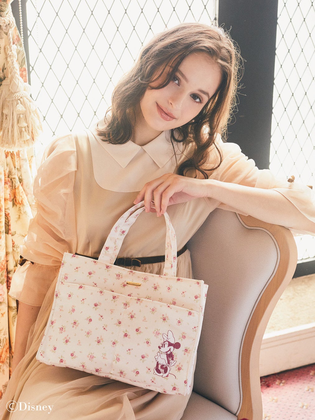 【Maison de FLEUR】人気のDisney Collectionから大人可愛いアイテムが登場・ガールズキャラクターが主役のフラワープリントシリーズを発売のサブ画像2