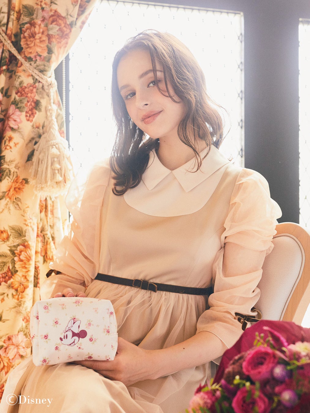 【Maison de FLEUR】人気のDisney Collectionから大人可愛いアイテムが登場・ガールズキャラクターが主役のフラワープリントシリーズを発売のサブ画像3