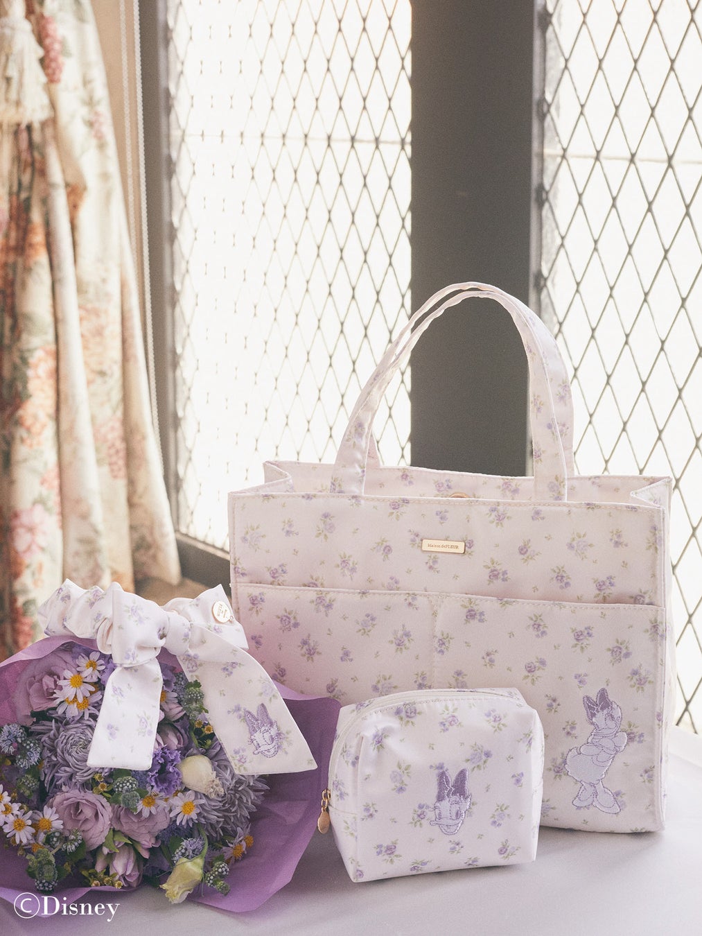 【Maison de FLEUR】人気のDisney Collectionから大人可愛いアイテムが登場・ガールズキャラクターが主役のフラワープリントシリーズを発売のサブ画像6