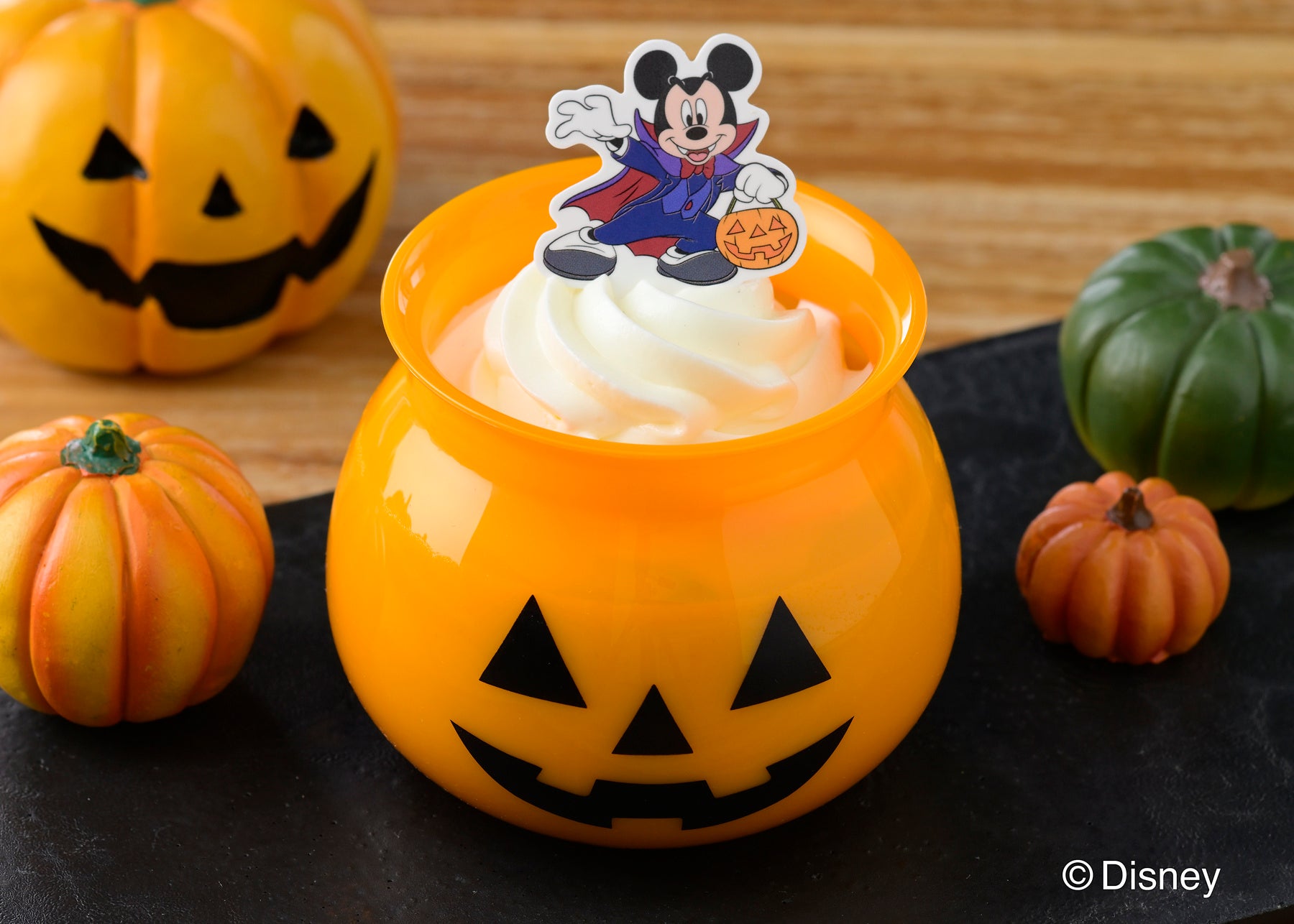 【銀座コージーコーナー】「ミッキーマウス」のパンプキンプリン＆「ミニーマウス」のチョコプリン！おうちハロウィンや持ち寄りスイーツに最適♪のサブ画像2