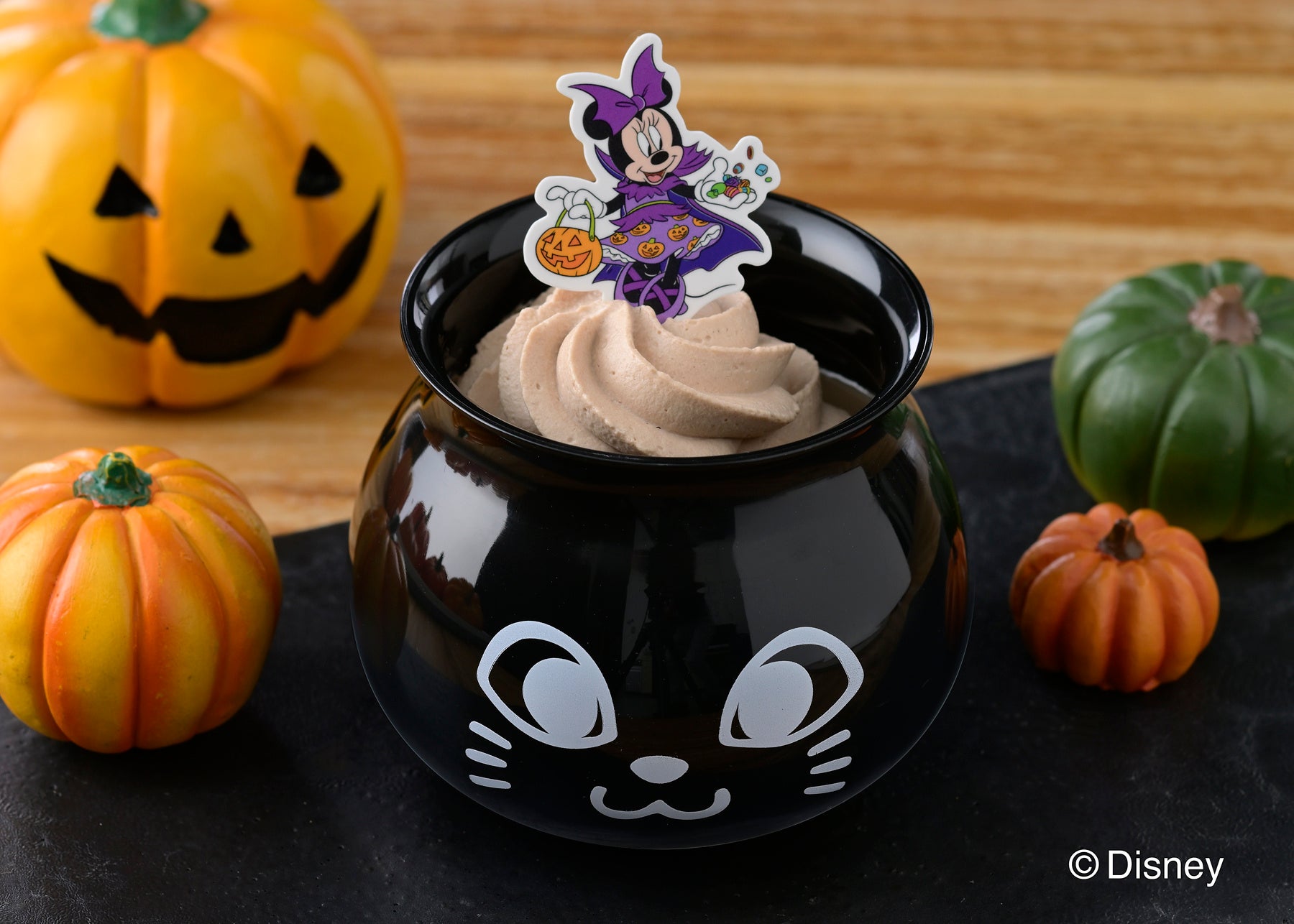【銀座コージーコーナー】「ミッキーマウス」のパンプキンプリン＆「ミニーマウス」のチョコプリン！おうちハロウィンや持ち寄りスイーツに最適♪のサブ画像3