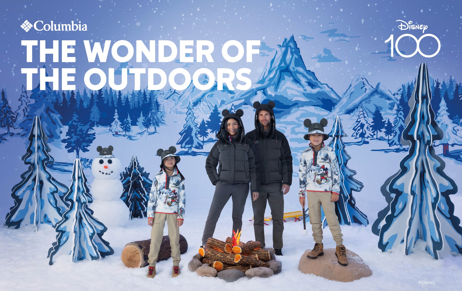 ディズニー創立100周年を祝うColumbiaの特別コレクション「THE WONDER OF THE OUTDOORS」のサブ画像1