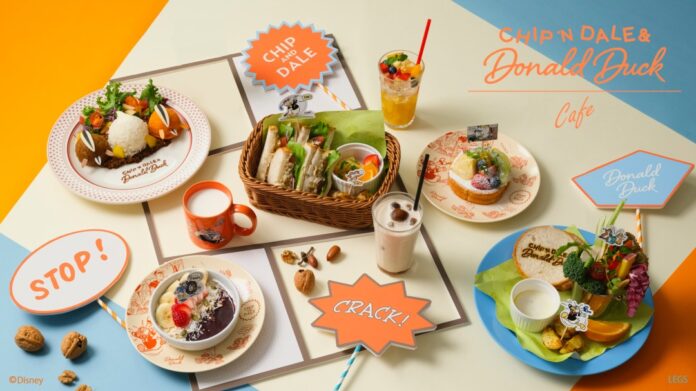 ディズニーの人気キャラクター「チップとデール」と「ドナルドダック」のスペシャルカフェが東京・大阪に初登場！「チップとデール＆ドナルドダック」OH MY CAFE期間限定オープン！！のメイン画像