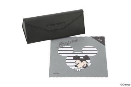 Zoffディズニーコレクション10周年記念 ファンと創る 夢のディズニーデザインメガネ「Disney Collection created by Zoff “＆YOU”」のサブ画像4_付属品：専用オリジナルデザインのメガネ拭きと、持ち運びに便利な折りたたみ式ケース
