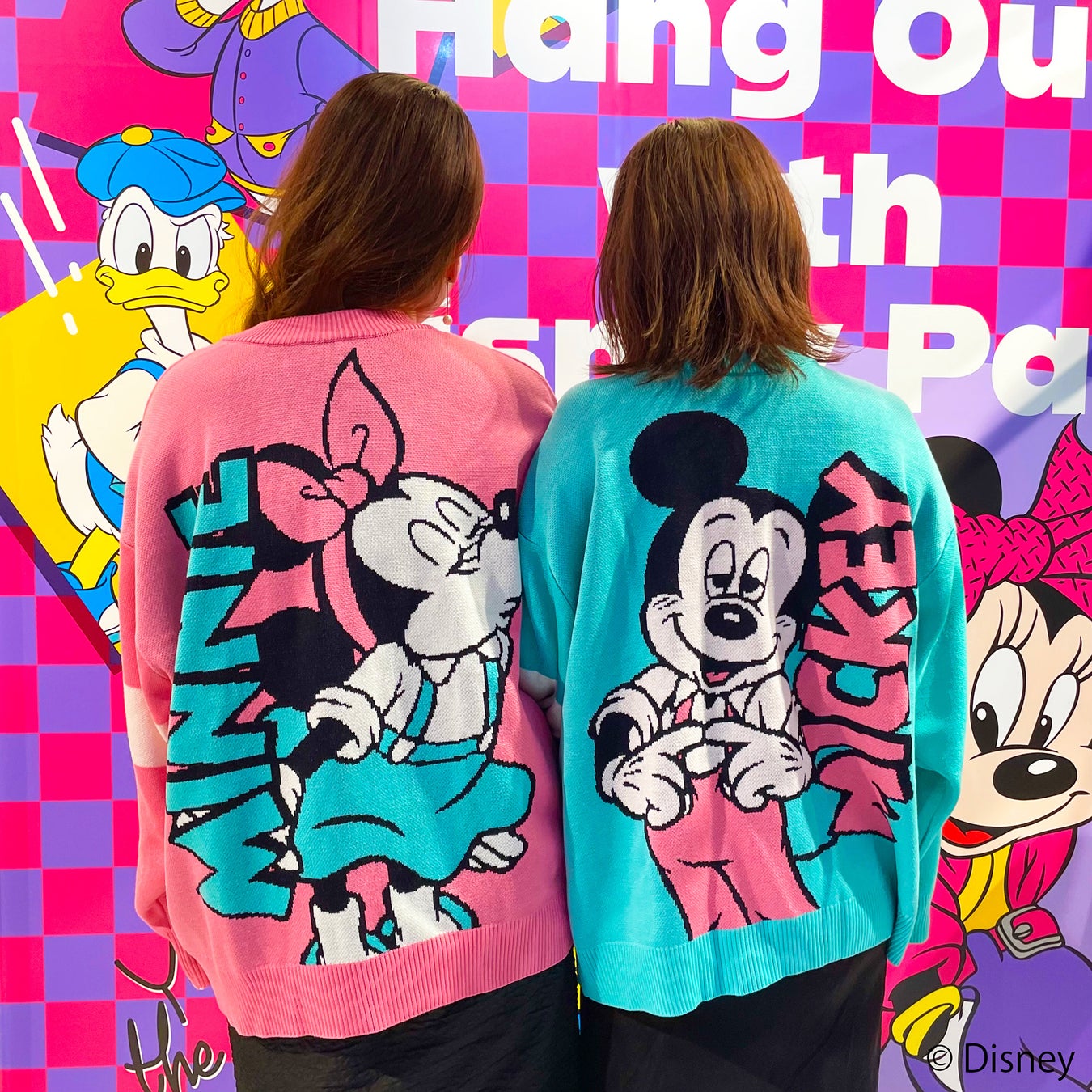 PLAZA限定！ペアルックでも楽しめるディズニーデザインのジャガードカーディガン、待望の再入荷！のサブ画像2
