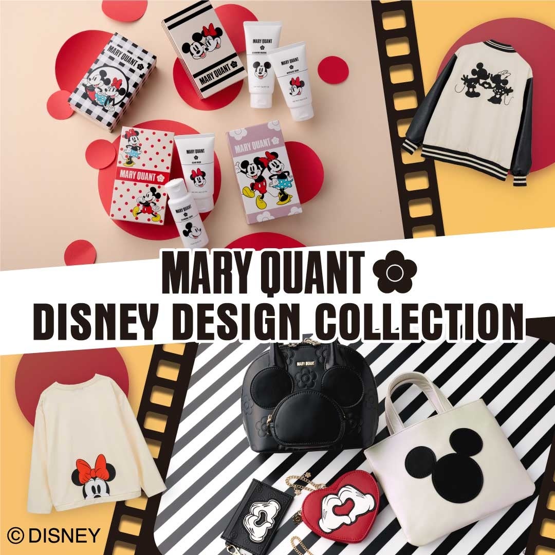 アパレルからコスメまで全42アイテムが登場！『MARY QUANT DISNEY DESIGN COLLECTION』が2023年11月17日(金)より、数量限定発売のサブ画像1