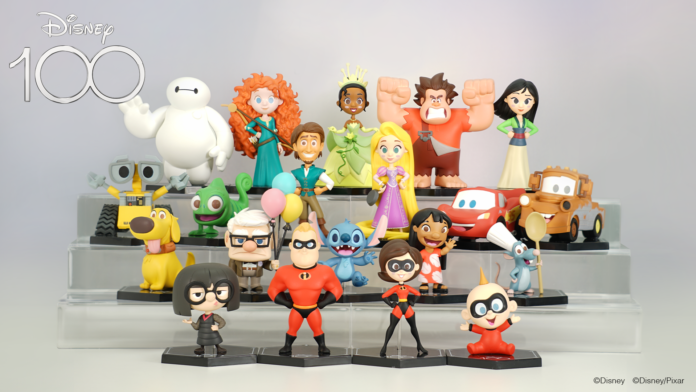 eStream、「Disney100 ミニフィギュアコレクション Vol.4」をファミリーマート、eStream Store、「Disney100 THE MARKET in福岡三越」他にて販売中！のメイン画像