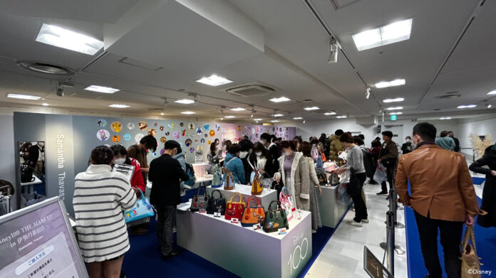 「Disney100 THE MARKET in 伊勢丹新宿店」にてポップアップショップのメイン画像