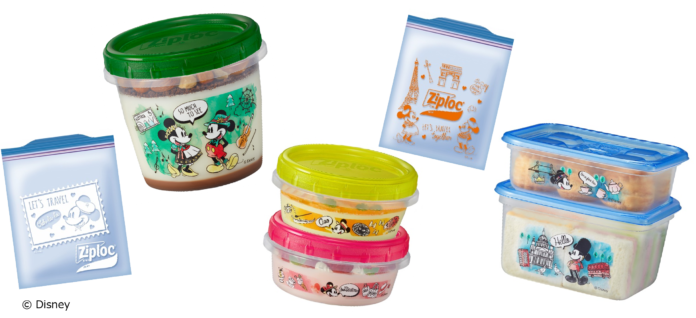 「ミッキーマウス」・「ミニーマウス」と旅行気分を味わえる新作ジップロックⓇが登場！ジップロック® 2024年春 ディズニーキャラクターデザインシリーズのメイン画像