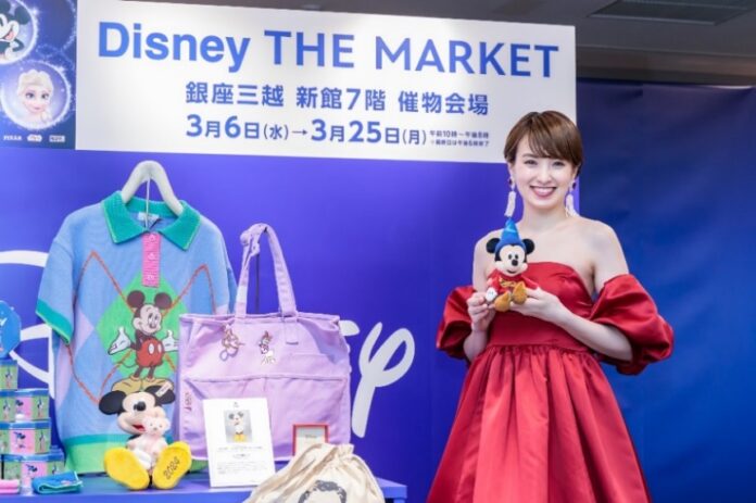ディズニー愛溢れる、南明奈さんがスペシャルゲストとして登壇！「Disney THE MARKET in 銀座三越 オープニングイベント」開催のメイン画像