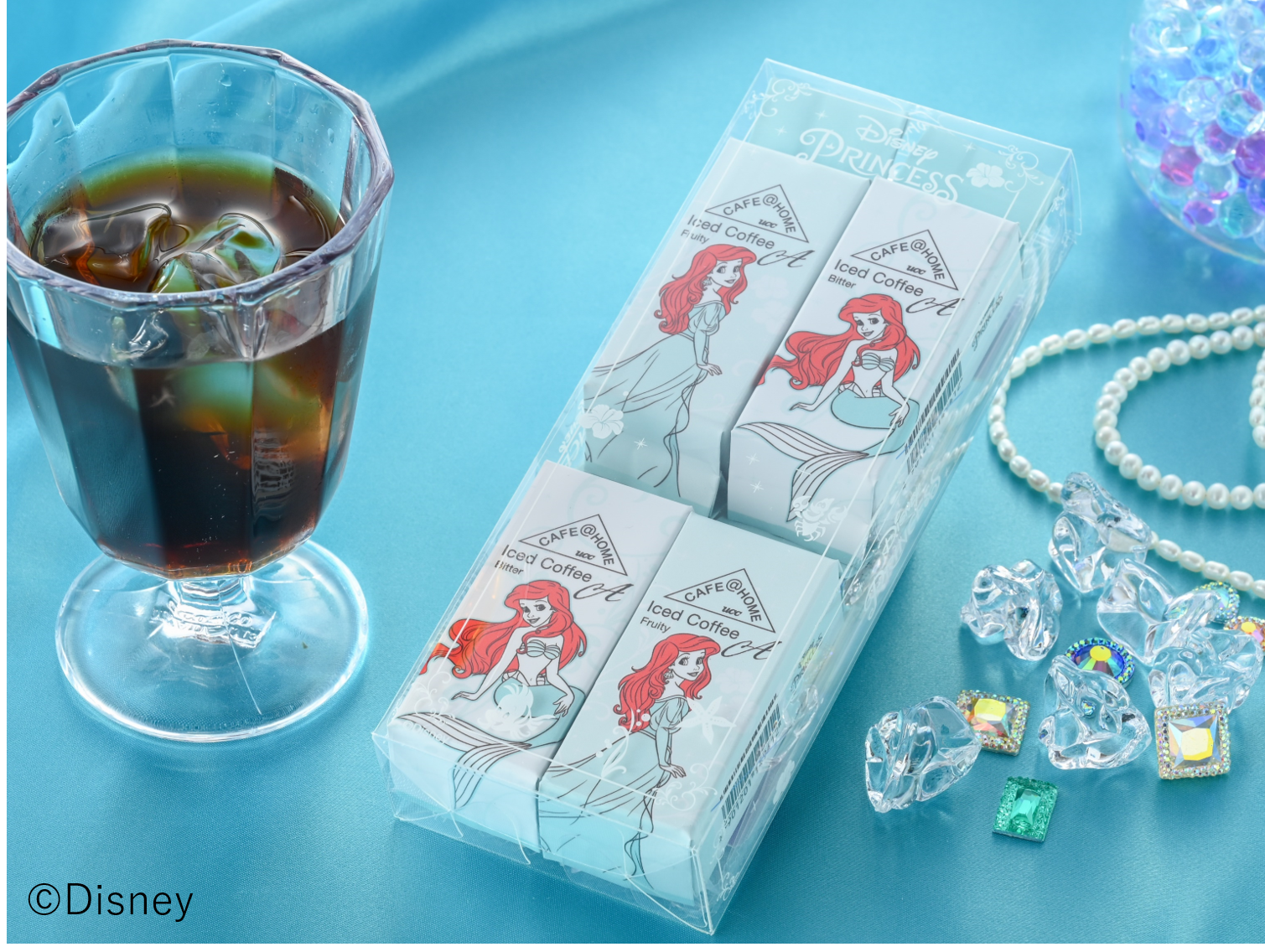 大好評につき、今年も販売！大人気のディズニープリンセス「アリエル」をイメージしたアイス用ドリップコーヒー2種が4月3日から期間限定で販売開始のサブ画像7
