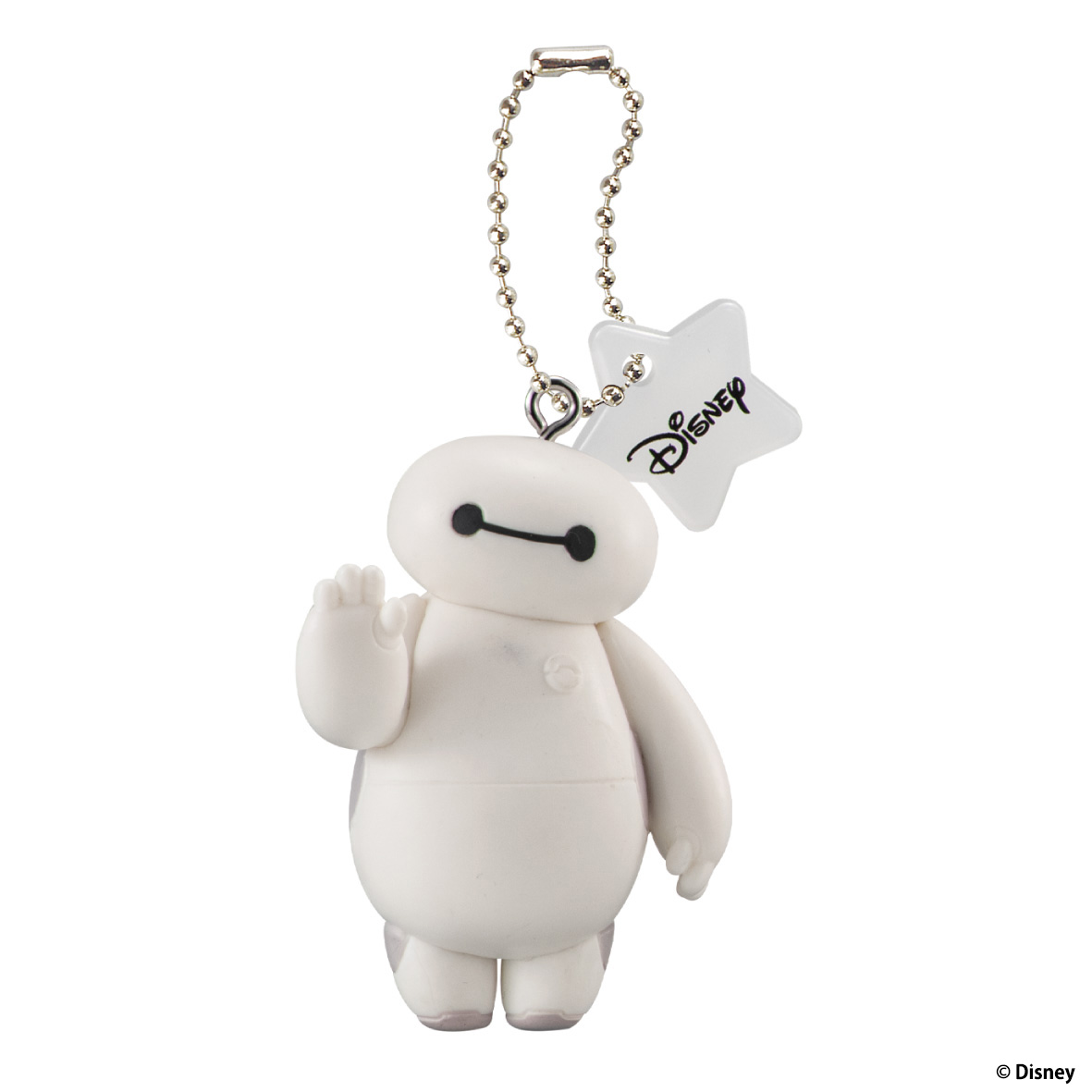 キャラクターのイメージカラーに合わせたラインアップのガシャポン®新シリーズ登場！ 第1弾は白色のディズニーキャラクター♪『“ディズニーキャラクター” カラーコレクションチャーム～white～』のサブ画像4_③ベイマックス
