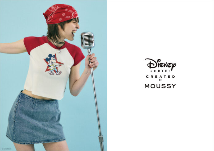 MOUSSY（マウジー）スペシャルコレクション「Disney SERIES CREATED by MOUSSY」2024 EARLY SUMMER COLLECTIONが登場！のメイン画像