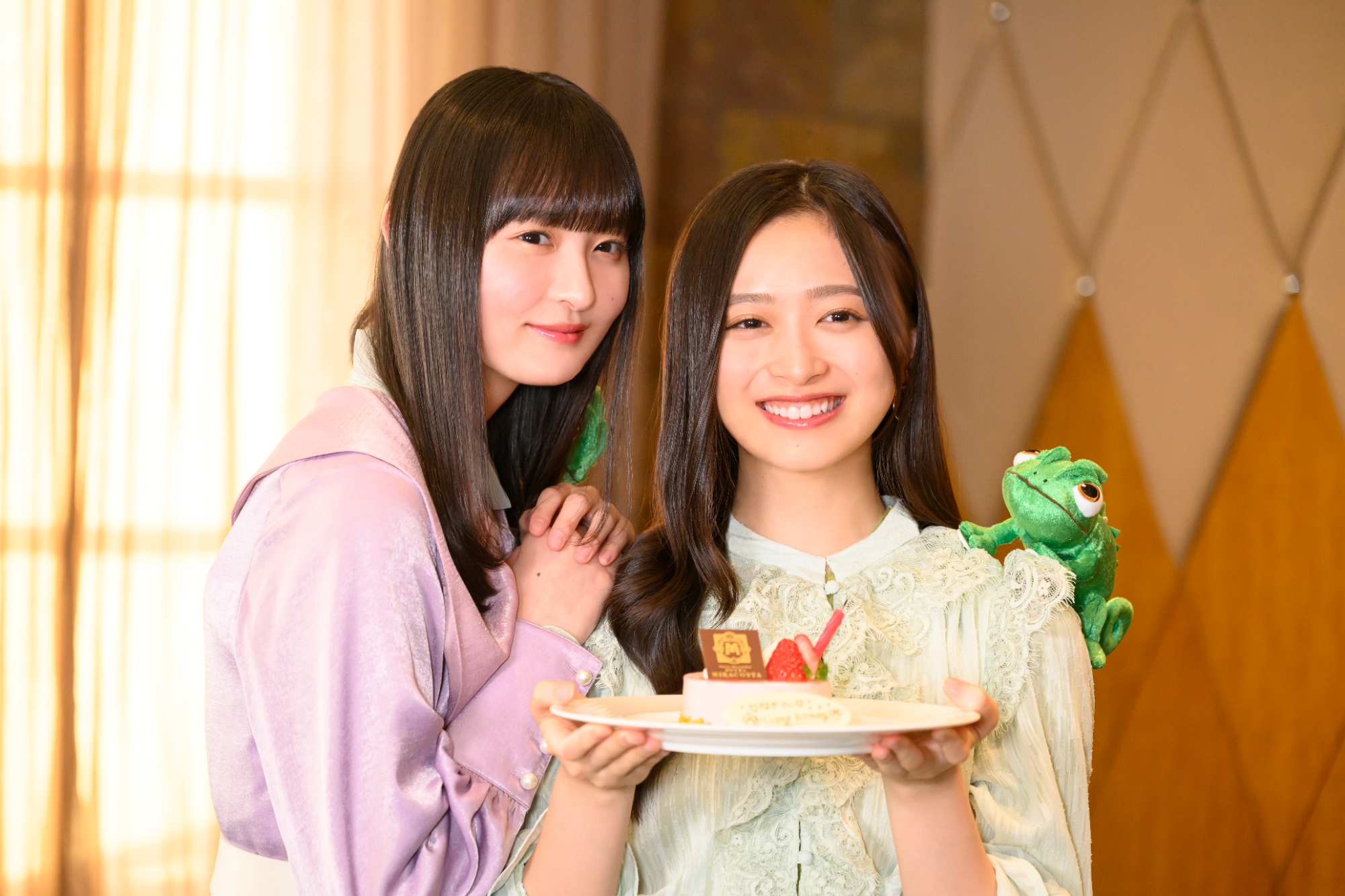 乃木坂46 エース×次世代エース 2人で初のCM撮影！先輩・遠藤さくらさんと後輩・井上和さんがせめた楽しみ方に挑戦「ラプンツェル」のように一歩踏み出す勇気を持ち、素の表情で1日を大満喫のサブ画像13