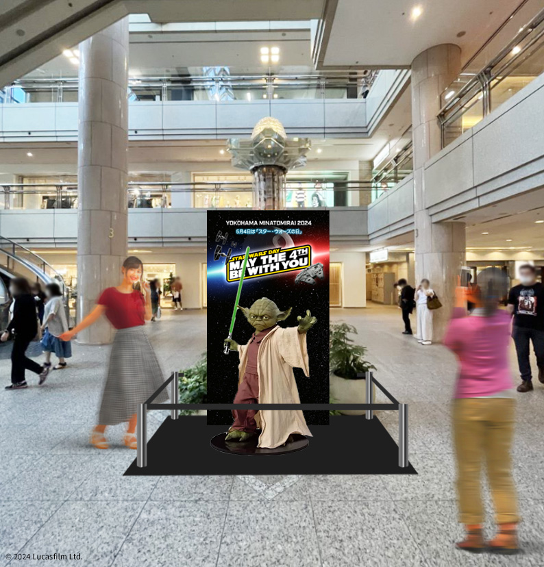 「STAR WARS DAY YOKOHAMA MINATOMIRAI 2024」のサブ画像3_館内装飾のイメージ(1)