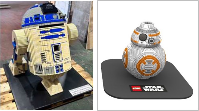 「STAR WARS DAY YOKOHAMA MINATOMIRAI 2024」のサブ画像7_３Dモデルのスター・ウォーズ キャラクター