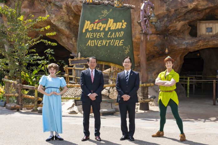 東京ディズニーシー新テーマポート「ファンタジースプリングス」のアトラクション「ピーターパンのネバーランドアドベンチャー」をNTT Comが提供のメイン画像