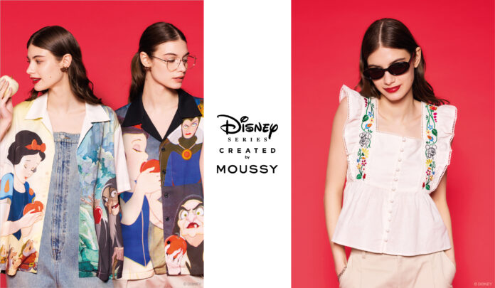 「Disney SERIES CREATED by MOUSSY」2024 SUMMER COLLECTIONが登場！ディズニー・アニメーション映画『白雪姫』をテーマにしたアイテムものメイン画像