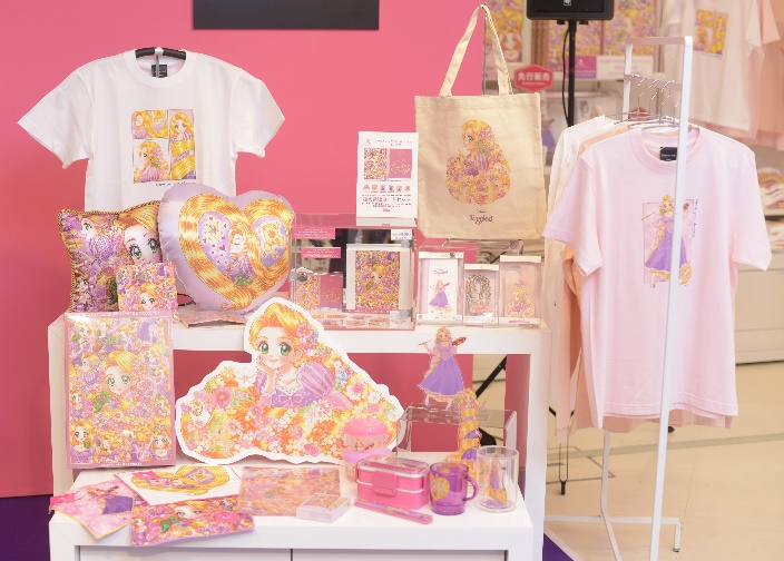 ラプンツェルのアートを手掛けた中川翔子さんがイベントに登場！「RAPUNZEL ART COLLECTION BY SHOKO NAKAGAWA」in Disney THE MARKET阪急うめだ本店のサブ画像3