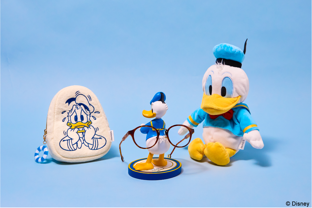 元気いっぱいなドナルドダックの生誕90周年に贈る！「JINS / Disneyモデル」からバースデーモデルとチャーミングなおしり推しの関連グッズ　5月30日（木）よりEC先行販売のサブ画像2