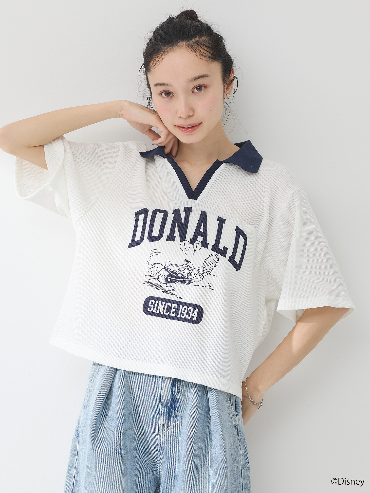 【earth music&ecology】Disney Collectionより周年を記念した人気キャラクターが登場・「ドナルドダック」が主役のポップなサマーアイテムを6月7日(金)に発売のサブ画像4