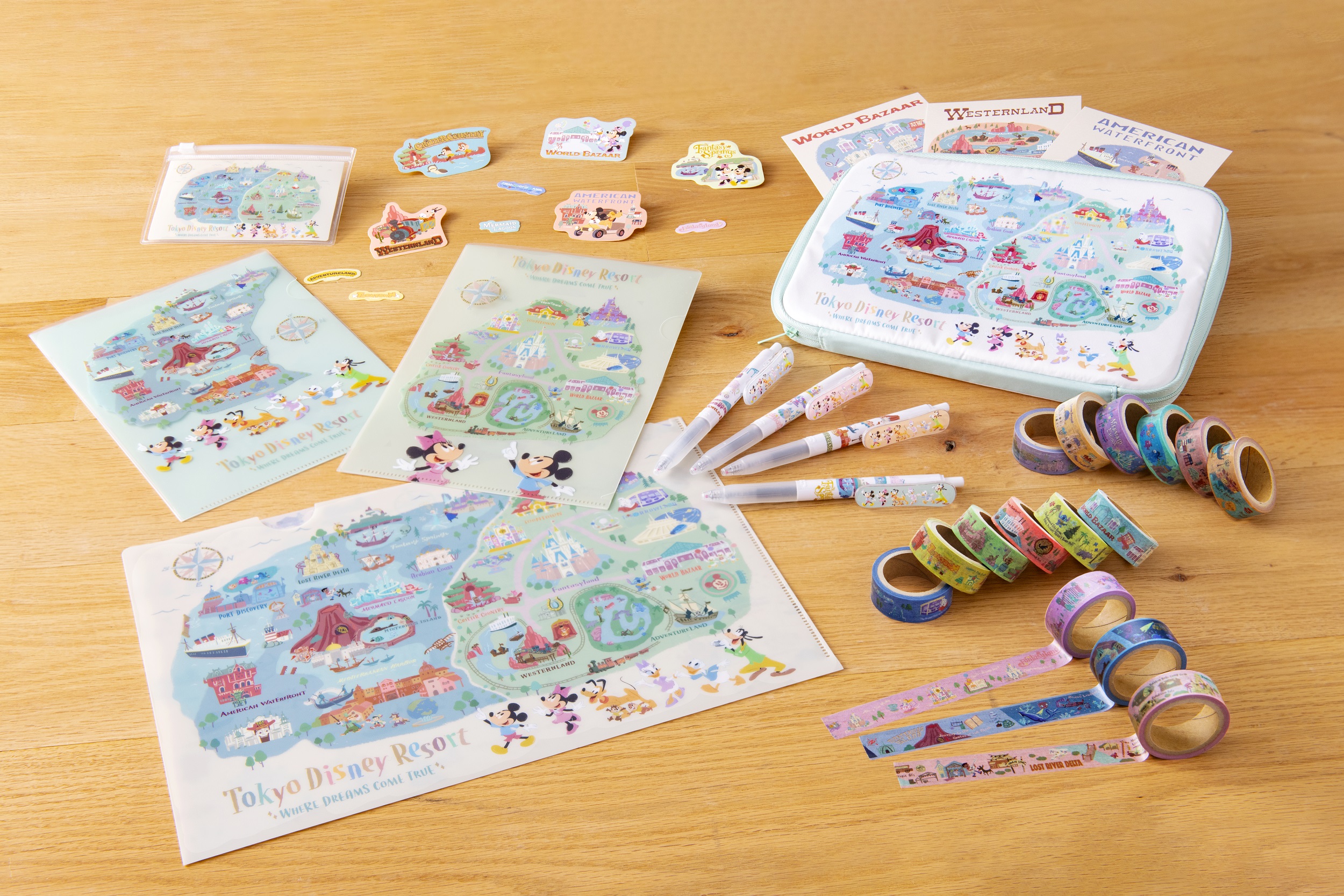 東京ディズニーリゾート（R）のパークのマップをモチーフにしたグッズが7月11日（木）に新登場！同デザインのフードスーベニアは7月1日（月）より販売開始のサブ画像3_©Disney