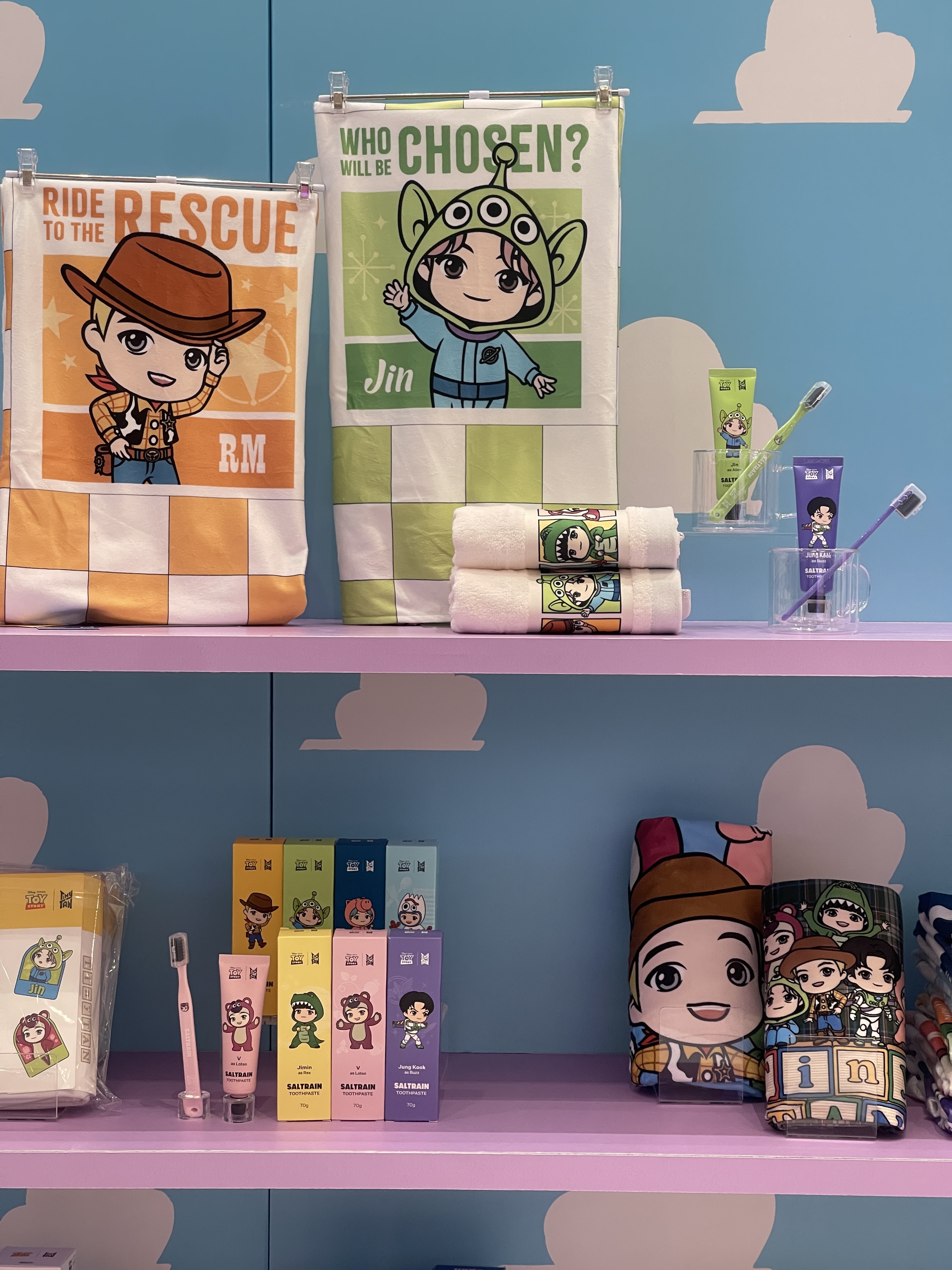 【BTSキャラクターTinyTAN】SALTRAIN (ソルトレイン)とトイストーリーとトリプルコラボしたデンタル製品発売】のサブ画像3