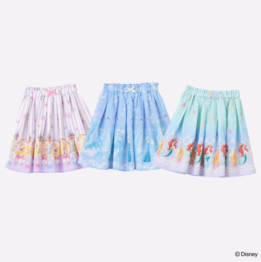 『any FAM』が人気のディズニープリンセス「エルサ」「アリエル」「ラプンツェル」デザインの子供服を、7月４日（木）発売のサブ画像3
